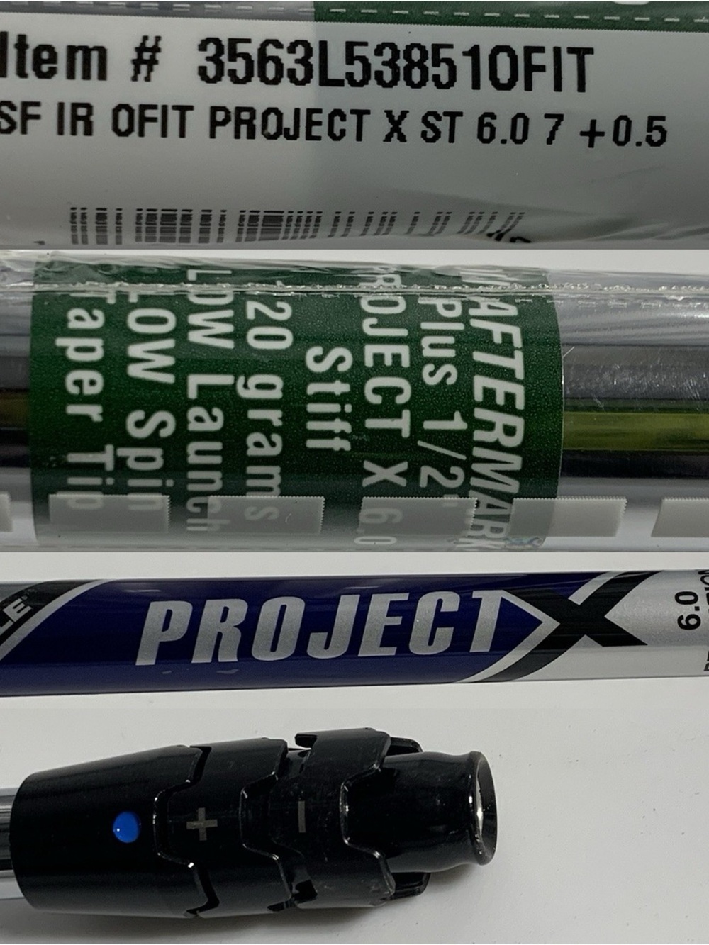 LOT Of Five (5) Golf Shafts MODUS, MODUS, KBS, KBS Tour, Project X ALL NEW View 6